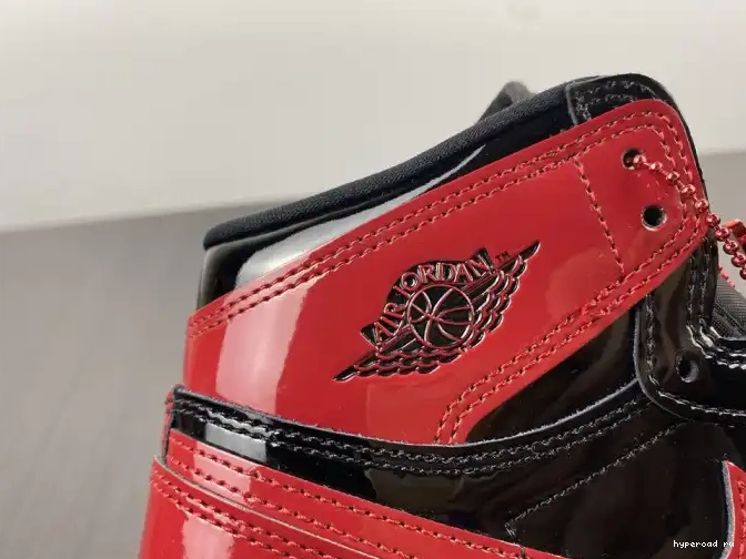 Jordan Air OG High 1 Patent 555088-063 Bred 0417